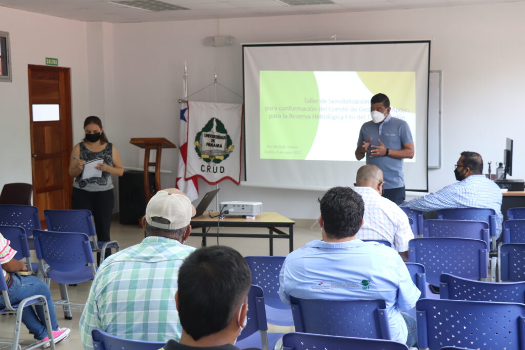 Taller de Sensibilización para la conformación del Comité de Gestión de Apoyo para la Reserva Hidrológica Filo del Tallo Canglón